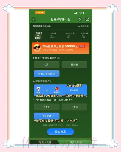 世界杯竞猜平台热门赛事解读